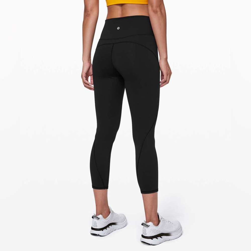 Lululemon In Movement Cropped Leggings (Black)
